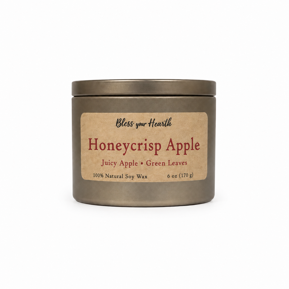 Honeycrisp Apple Candle