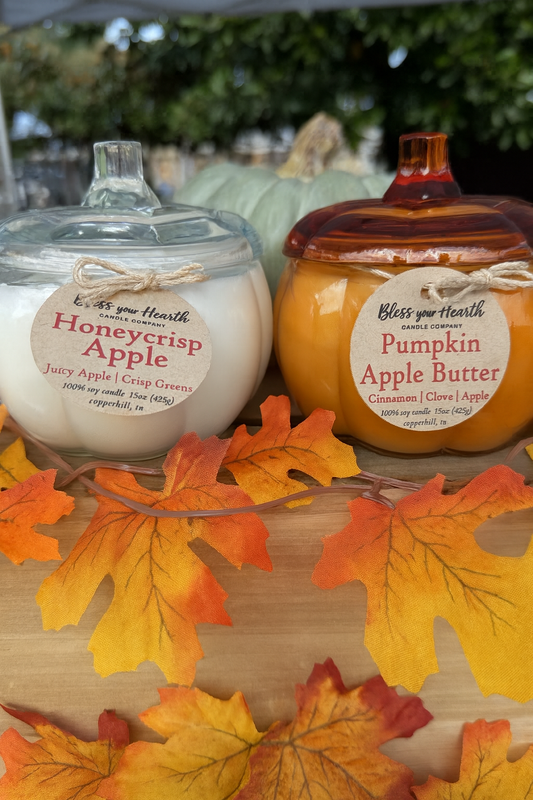 Pumpkin Candle - small 5 oz