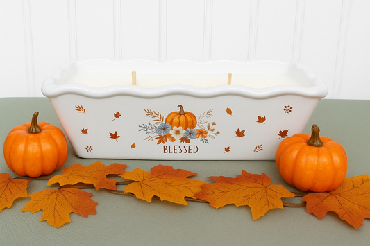 Sweet Potato Casserole Dish Candle