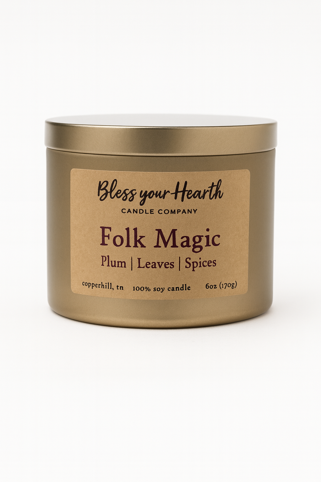 Folk Magic Candle
