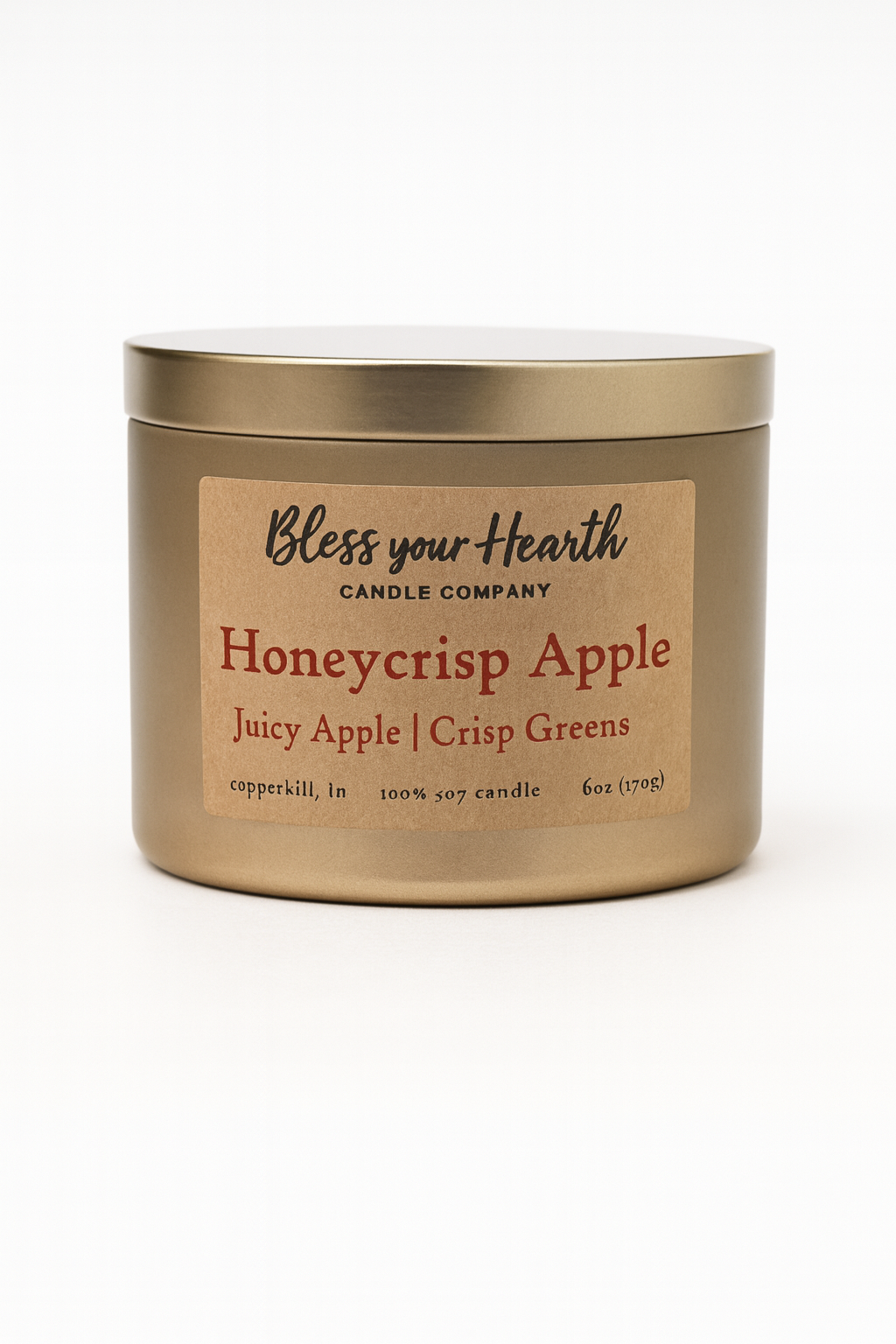Honeycrisp Apple Candle