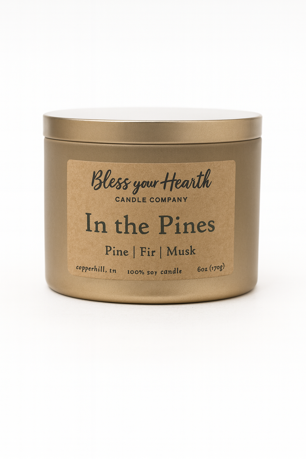 In the Pines Candle