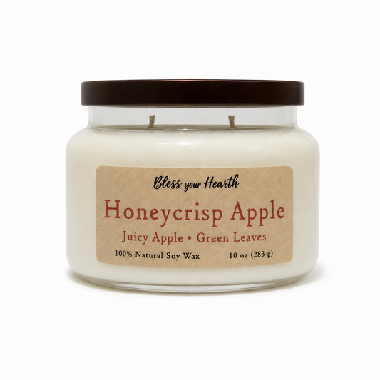 Honeycrisp Apple Candle