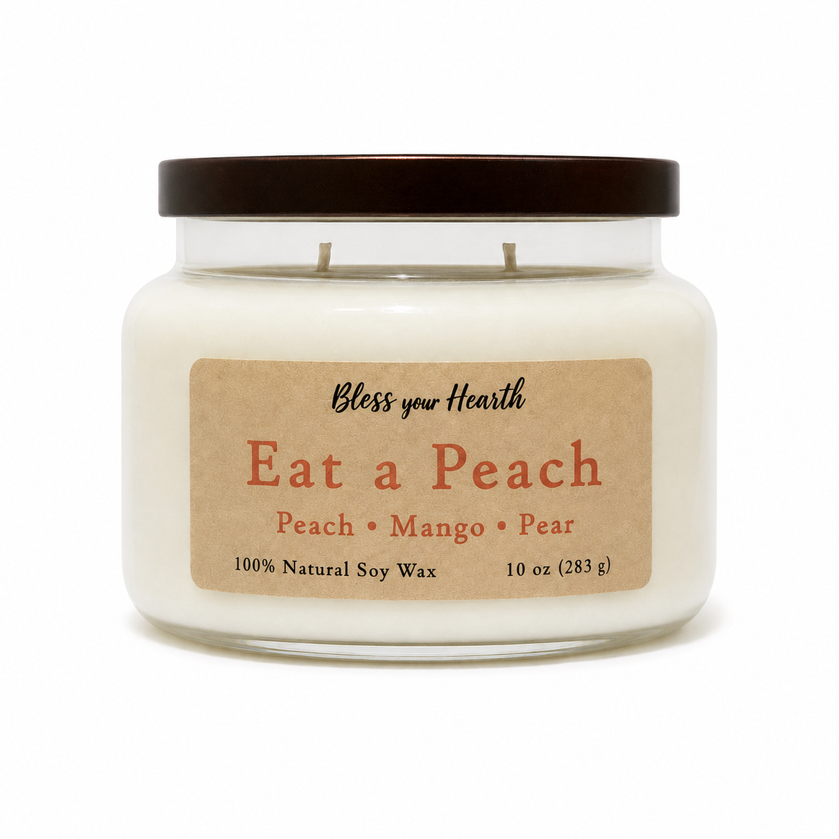 Eat a Peach Candle