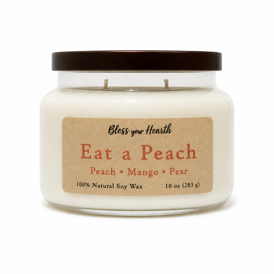 Eat a Peach Candle