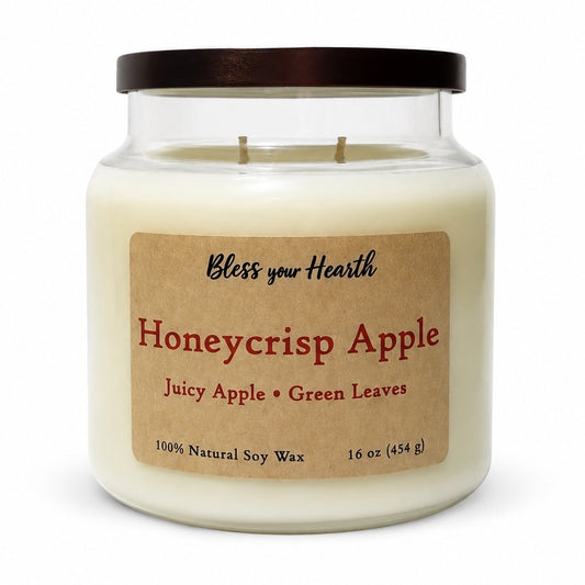 Honeycrisp Apple Candle