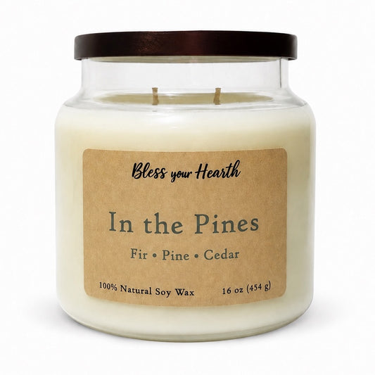 In the Pines Candle