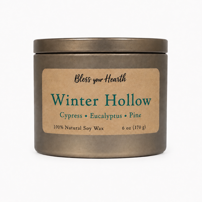 Winter Hollow Candle