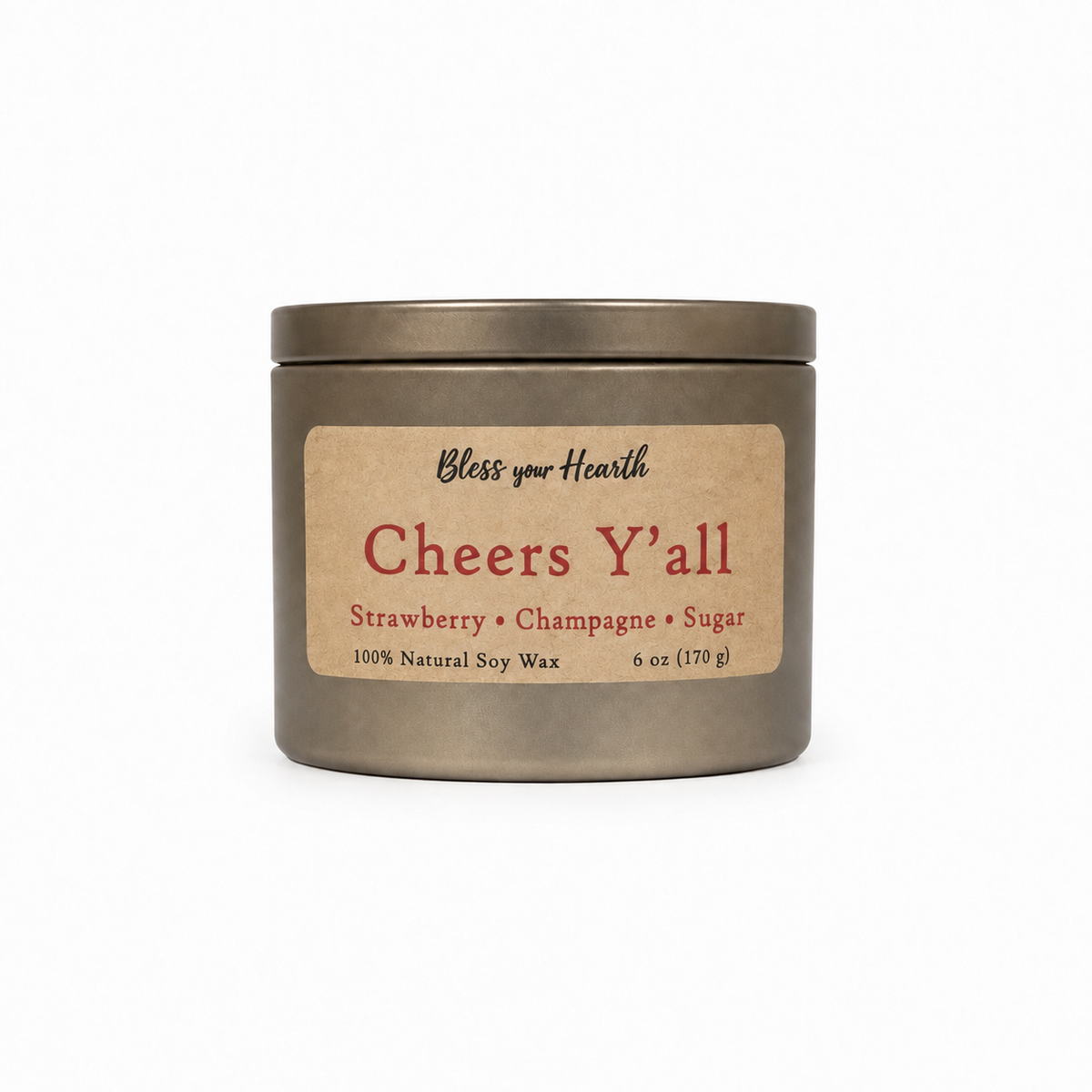 Cheers Y’all Candle