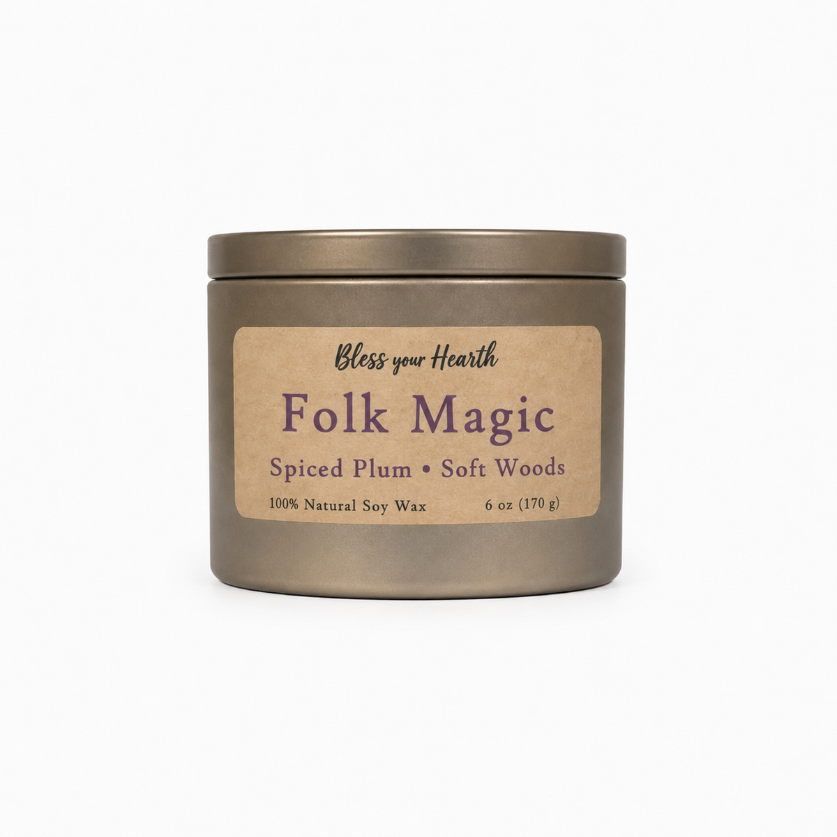 Folk Magic Candle