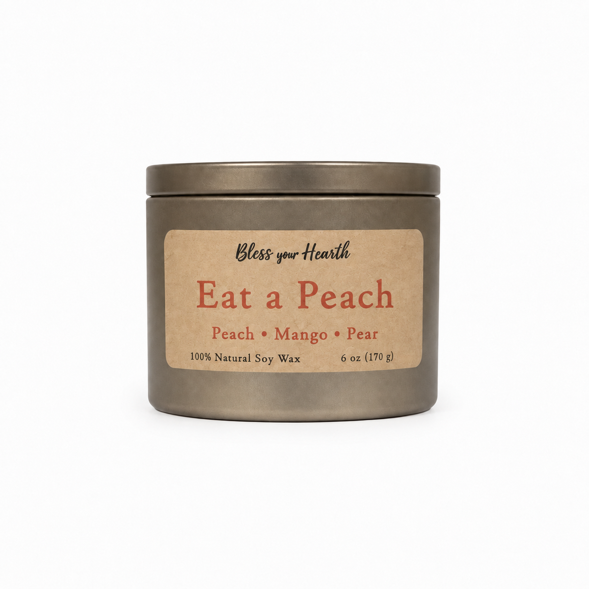 Eat a Peach Candle