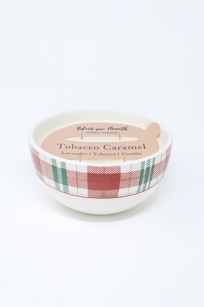 Plaid 16oz Candle - ONLY 3 LEFT!